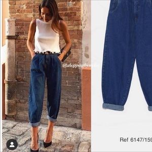 HOT TREND ZARA SLOUCHY JEANS. MUST HAVE!!!!!